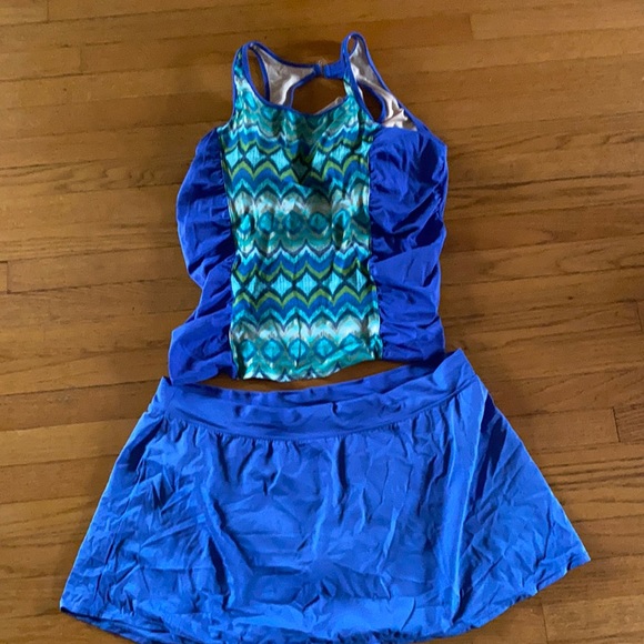 Tropical Escape Other - 2 piece Plus Size Bathing Suit